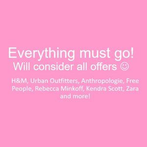 Closet Clean Out! Low prices! Trendy brands!